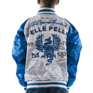Pelle Pelle The Original Throwback MB 1978 White Satin Jacket