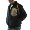 Pelle Pelle Top Brass 1978 Navy Blue Jacket