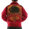 Pelle Pelle Top Brass 1978 Red Wool Jacket