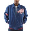 Pelle Pelle Tribute Atlanta Custom Limited MB Found 1847 Blue Wool Jacket