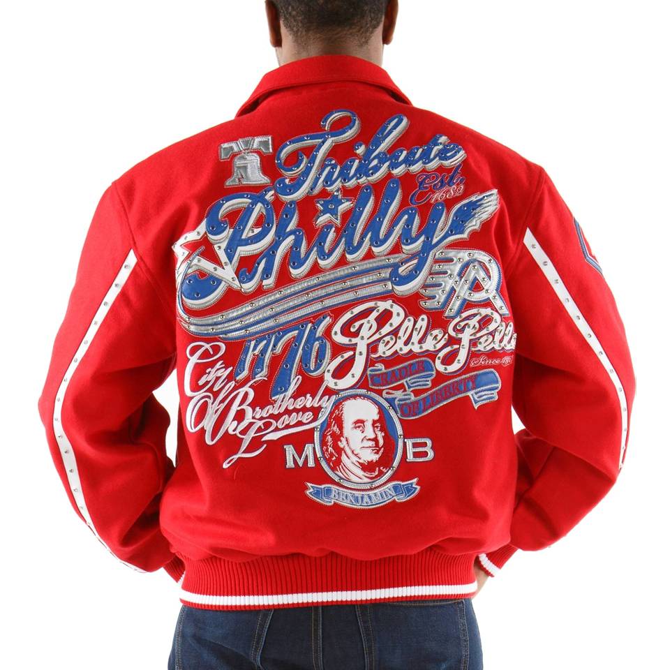 Pelle Pelle Tribute Philly MB 1682 Red Jacket