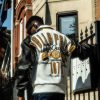 Pelle Pelle True To Our Roots White Men Leather Jacket
