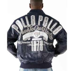 Pelle Pelle True to Our Roots MB Blue Jacket