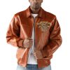 Pelle Pelle True to Our Roots MB Brown Leather Jacket