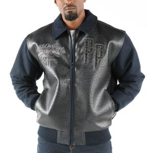 Pelle Pelle True to Our Roots MB Navy Blue Wool Jacket