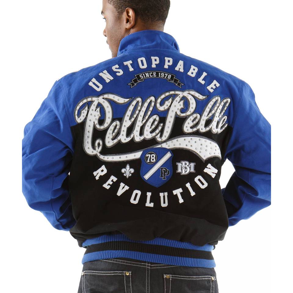 Pelle Pelle Unstoppable MB 78 Blue Wool Jacket