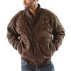 Pelle Pelle Victory Glory Brown Varsity Jacket