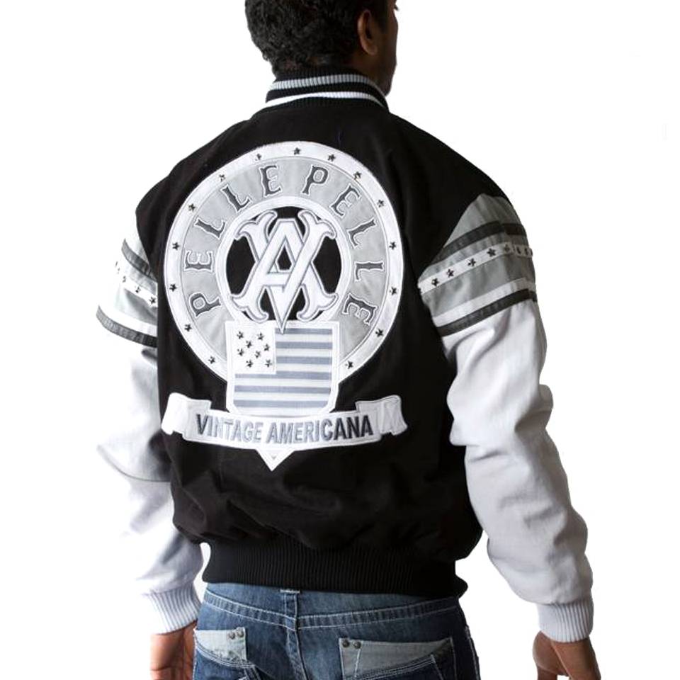 Pelle Pelle Vintage Americana Black Wool Jacket