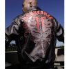 Pelle Pelle Vintage Black Snake Design Jacket