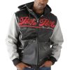 Pelle Pelle Vintage Colorblock Black Hoodie