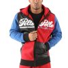 Pelle Pelle Vintage Colorblock Red Hoodie