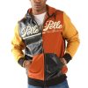 Pelle Pelle Vintage Colorblock Yellow Hoodie
