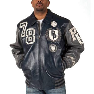 Pelle Pelle Vintage Legends 1978 Navy Blue Jacket