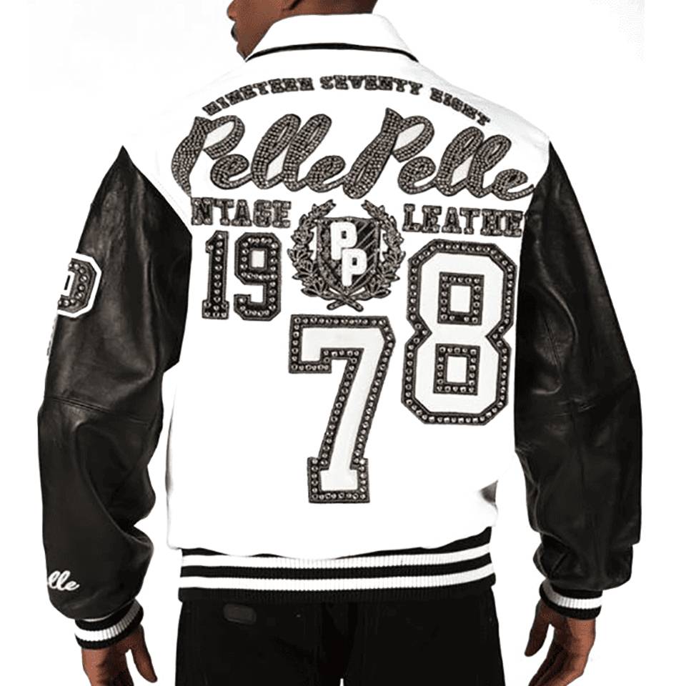 Pelle Pelle Vintage Legends 1978 White Leather Jacket