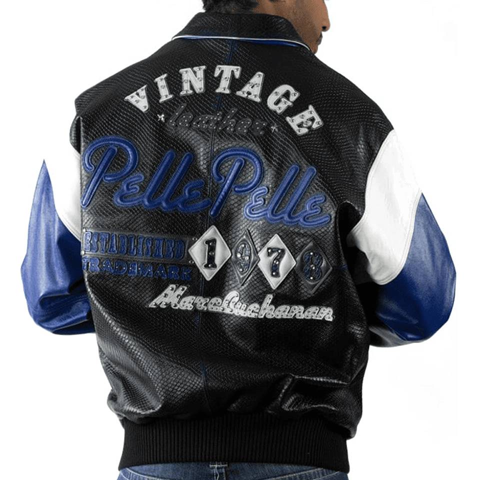 Pelle Pelle Vintage MB 1978 Black Leather Jacket