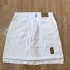 Pelle Pelle White Baggy Long Jorts