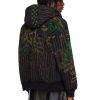 Pelle Pelle Who Decides War Black Genuine Leather Hoodie
