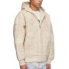 Pelle Pelle Who Decides War Cream Cotton Hoodie