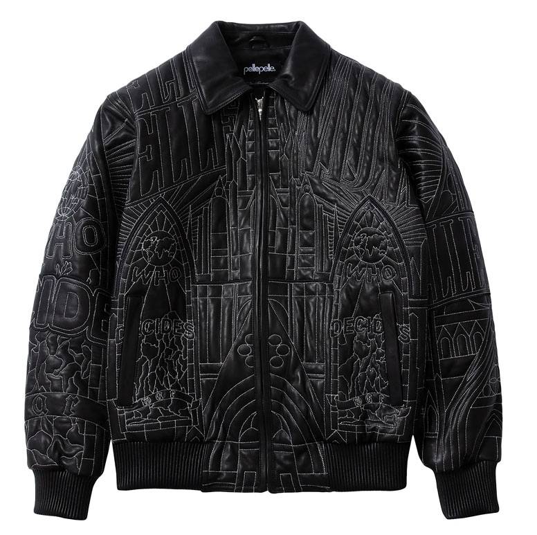 Pelle Pelle Who Decides War Black Jacket