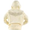 Pelle Pelle Winged P Cream Wool Hoodie