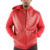 Pelle Pelle Winged P Red Hoodie