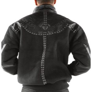 Pelle Pelle Wings Black Wool Jacket