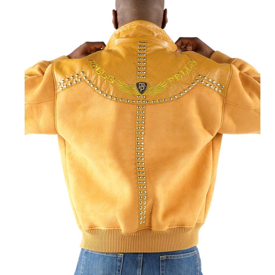 Pelle Pelle Wings Yellow Wool Jacket