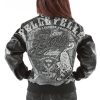 Pelle Pelle Women 1978 Exotic Black Leather Jacket
