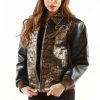 Pelle Pelle Women 1978 Exotic Dark Brown Jacket