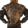 Pelle Pelle Women 1978 Exotic Dark Brown Leather Jacket