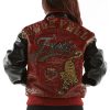 Pelle Pelle Women 1978 Exotic Maroon Leather Jacket