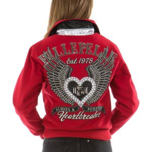 Pelle Pelle Women 1978 MB Heart Breaker Red Jacket