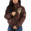 Pelle Pelle Women 1978 MB Legendry Dark Brown Jacket