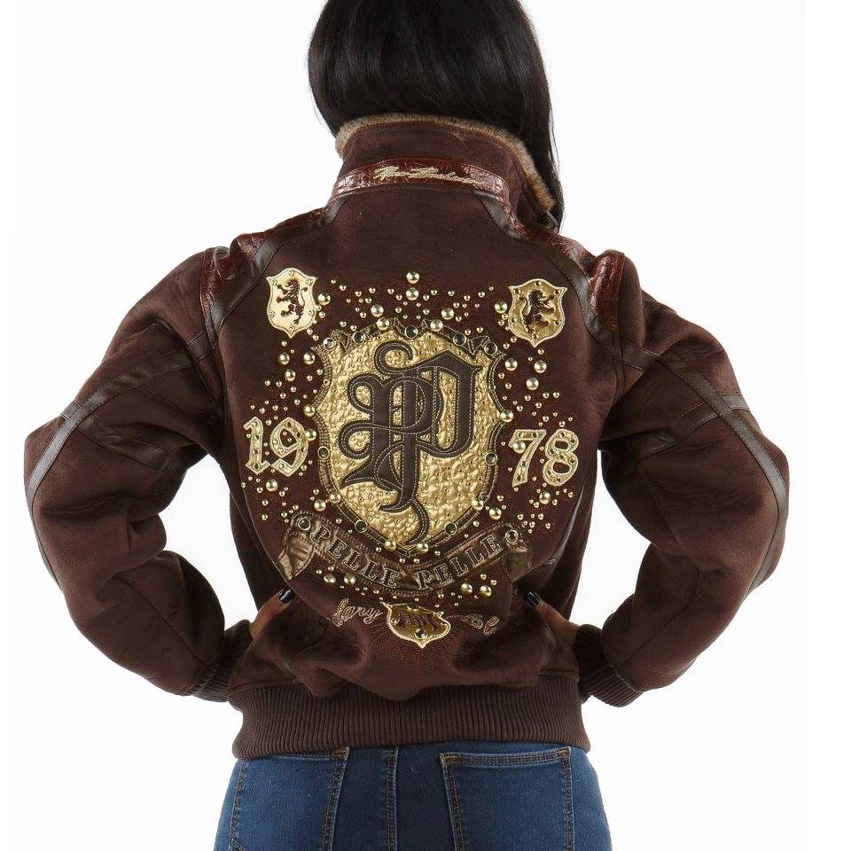 Pelle Pelle Women 1978 MB Legendry Dark Brown Wool Jacket