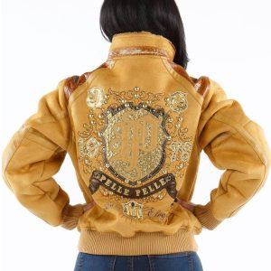 Pelle Pelle Women 1978 MB Legendry Mustard Wool Jacket