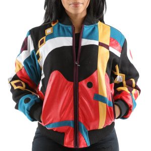 Pelle Pelle Women Abstract Multi Color Jacket