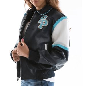 Pelle Pelle Women All American Navy Blue Jacket