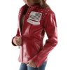 Pelle Pelle Women Americana Red Jacket