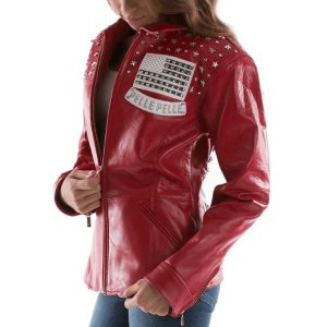 Pelle Pelle Women Americana Red Jacket