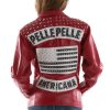 Pelle Pelle Women Americana Red Leather Jacket