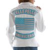 Pelle Pelle Women Americana White Leather Jacket