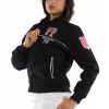 Pelle Pelle Women Athletic Division MB 1978 Black Jacket