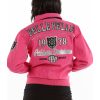 Pelle Pelle Women Athletic Division MB 1978 Pink Jacket