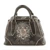 Pelle Pelle Women Black Crest Studded Handbag
