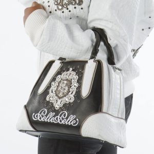 Pelle Pelle Women Black Studded Handbag