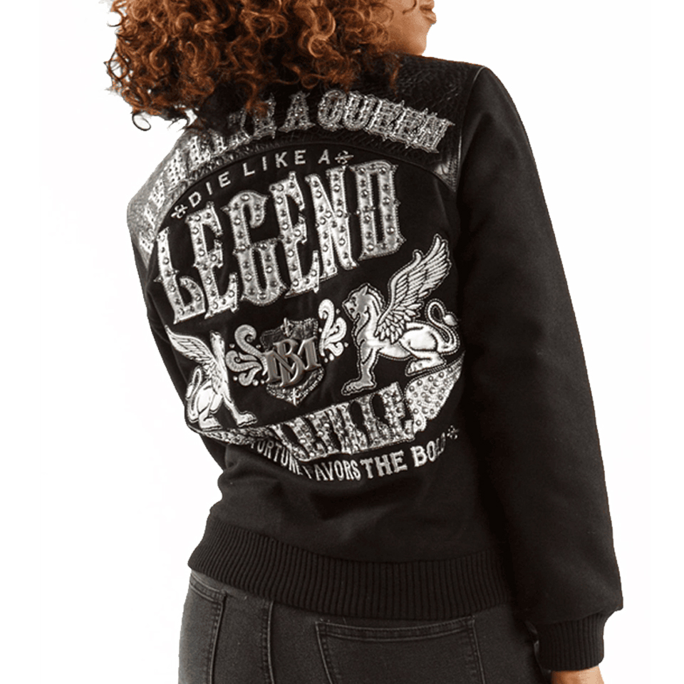 Pelle Pelle Women Live Like a Queen 1978 MB Black Wool Jacket