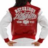 Pelle Pelle Women MB 78 Notorious Red Leather Jacket