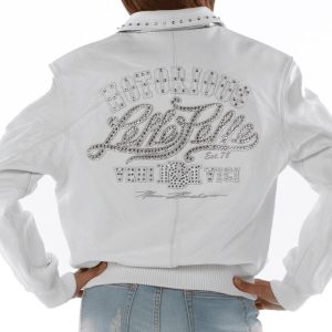 Pelle Pelle Women MB 78 Notorious White Leather Jacket