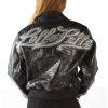 Pelle Pelle Women Neoprene Logo Black Jacket