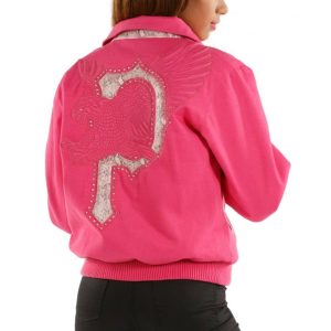 Pelle Pelle Women Pink Eagle Wool Jacket